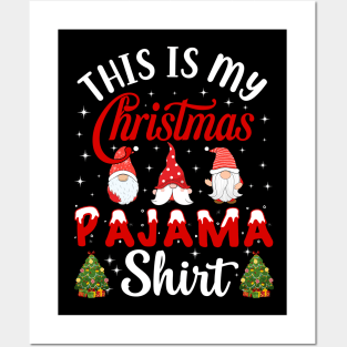 This Is My Christmas Pajama Shirt Posters and Art